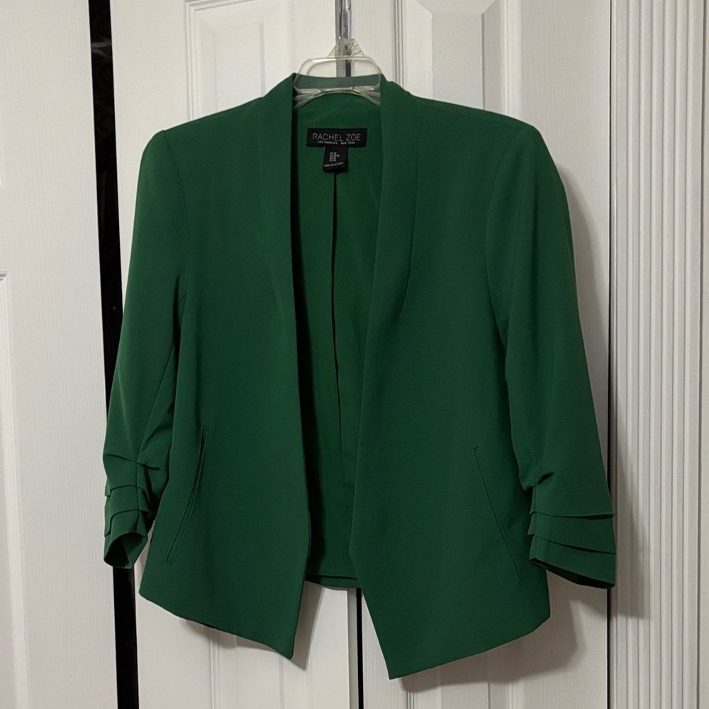 Rachel Zoe Emerald Green Blazer